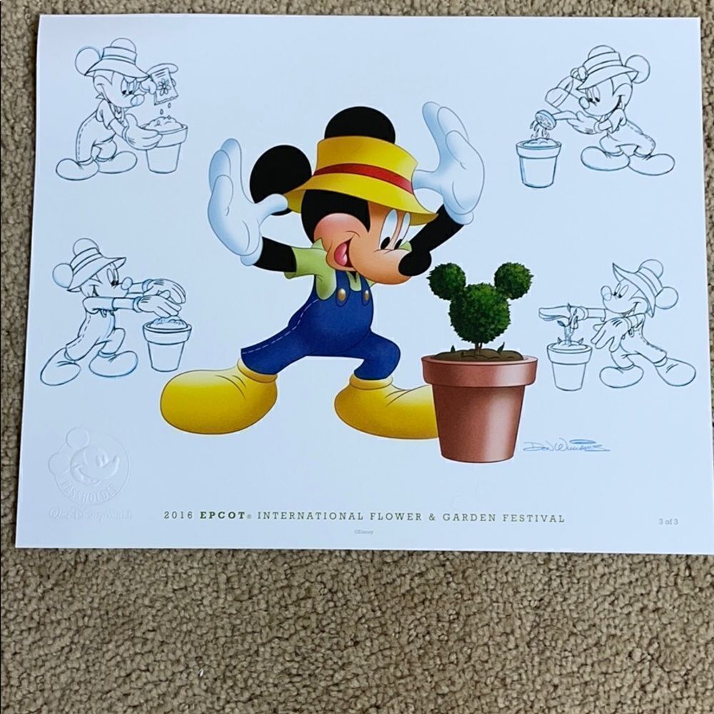 COPY - Set of 3 Disney Prints - Picture 4 of 6